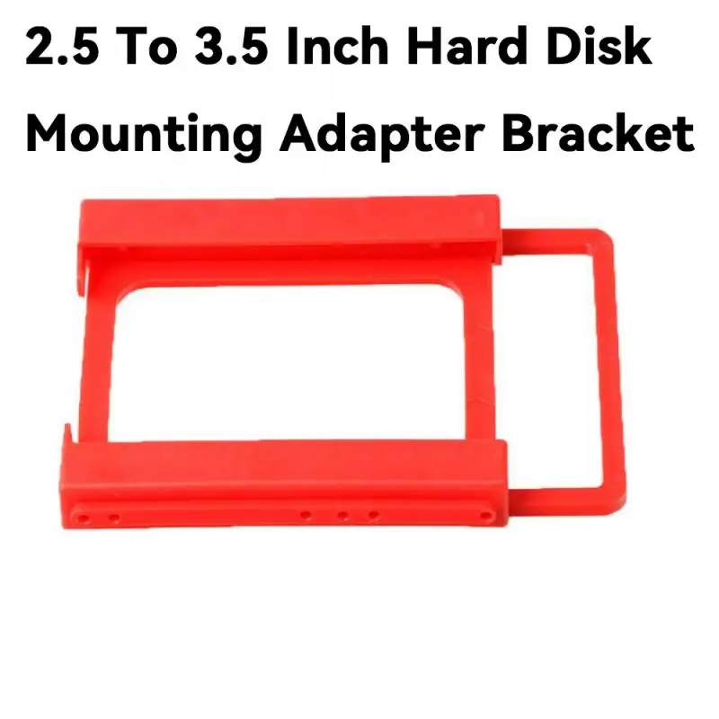 Монтажный кронштейн для SSD и HDD 2,5-3,5 дюйма, твердый жесткий дисковая подставка, пластмассовый красный Безвинтовой адаптер для ssd hdd
Монтажный кронштейн для SSD и HDD 2,5-3,5 дюйма, твердый жесткий дисковая подставка, пластмассовый красный Безвинтовой адаптер для ssd hdd