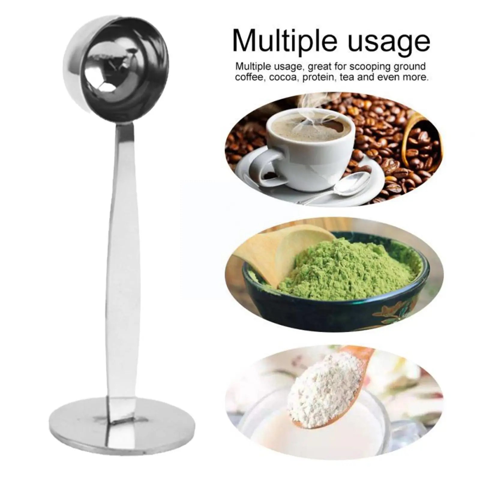 1pc Household Steel Measuring Spoon Coffee Tea Scoop Flavouring Tablespoon With Long Handle For Kitchen Accessori L7l9
1pc Household Steel Measuring Spoon Coffee Tea Scoop Flavouring Tablespoon With Long Handle For Kitchen Accessori L7l9