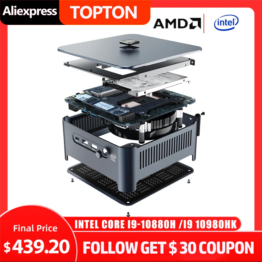 Мощный мини ПК Intel i9 10980HK/10880H i7 10750H DDR4 RAM M.2 Nvme SSD DP HDMI Type-C 3 * дисплей 2xRJ45 Giga LAN AC Win 10 pro
Мощный мини ПК Intel i9 10980HK/10880H i7 10750H DDR4 RAM M.2 Nvme SSD DP HDMI Type-C 3 * дисплей 2xRJ45 Giga LAN AC Win 10 pro