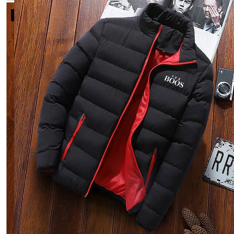 Thick Men New Warm Parka Jackets Winter Casual Men's Outwear Coats Solid Stand Collar Male Windbreak Cotton Padded Down Jacket
Thick Men New Warm Parka Jackets Winter Casual Men's Outwear Coats Solid Stand Collar Male Windbreak Cotton Padded Down Jacket