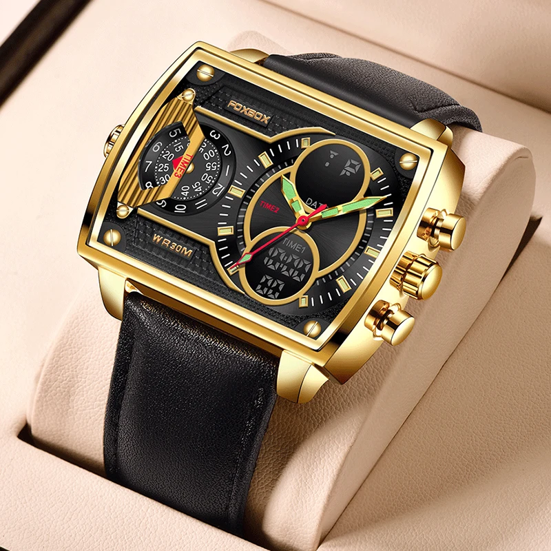 Relogio Masculino Luxury Watches Men Square Digital Sport Creative Clock Man Watch Waterproof Quartz Wristwatch Men Montre Homme
Relogio Masculino Luxury Watches Men Square Digital Sport Creative Clock Man Watch Waterproof Quartz Wristwatch Men Montre Homme