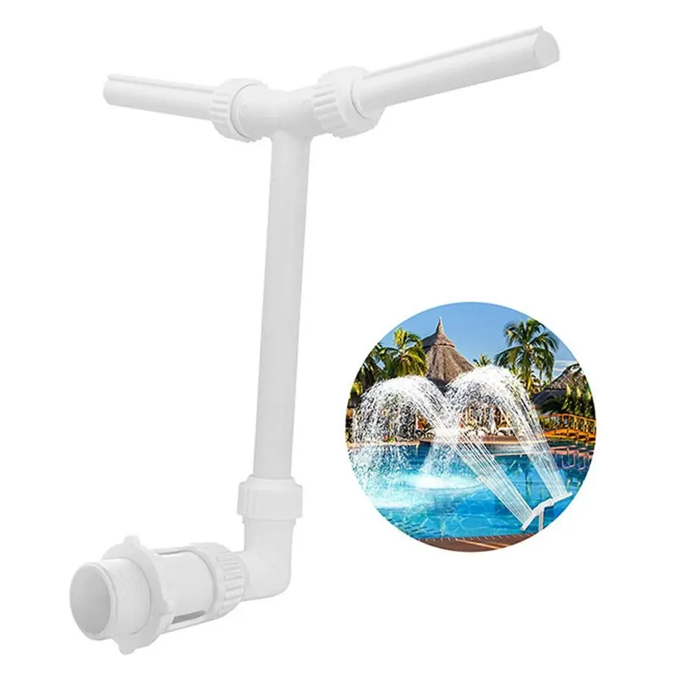 Adjustable Fountain Spray Accessories Dual Inground Pool Waterfall Sprinkler SPA Pool Fountain Swimming Pool
Adjustable Fountain Spray Accessories Dual Inground Pool Waterfall Sprinkler SPA Pool Fountain Swimming Pool