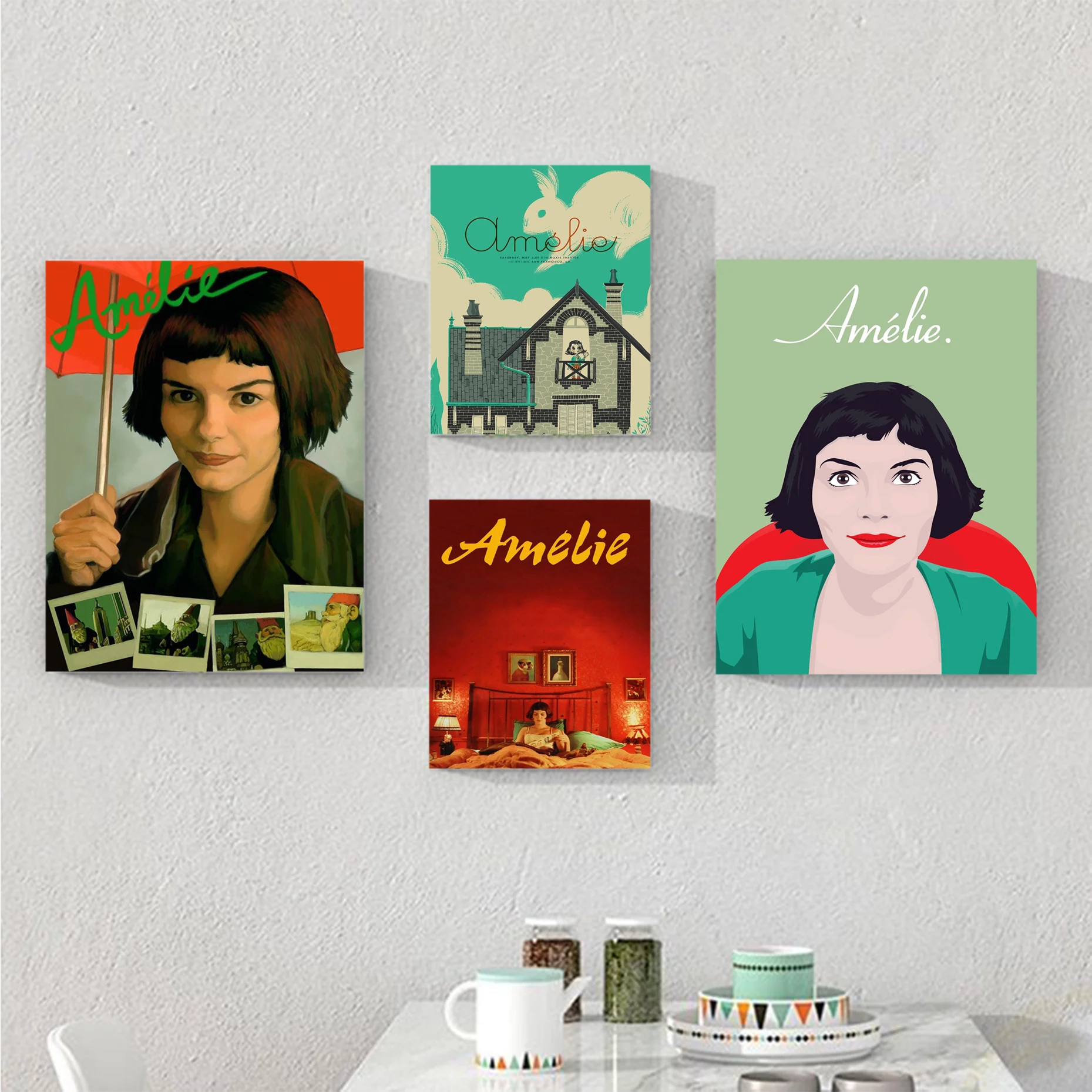 Movie Amelie Classic Anime Poster For Living Room Bar Decoration Stickers Wall Painting
Movie Amelie Classic Anime Poster For Living Room Bar Decoration Stickers Wall Painting