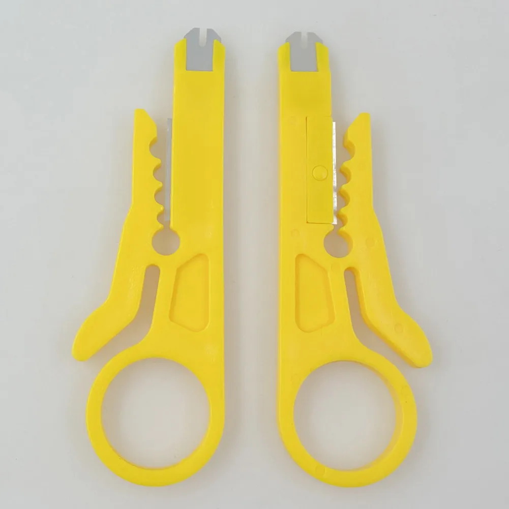 1pcs Yellow Mini Wire Stripper Multi-function Tool Suitable For Network System Hand Tools Easy To Use Safe 9 Cm/3.53 Inches
1pcs Yellow Mini Wire Stripper Multi-function Tool Suitable For Network System Hand Tools Easy To Use Safe 9 Cm/3.53 Inches