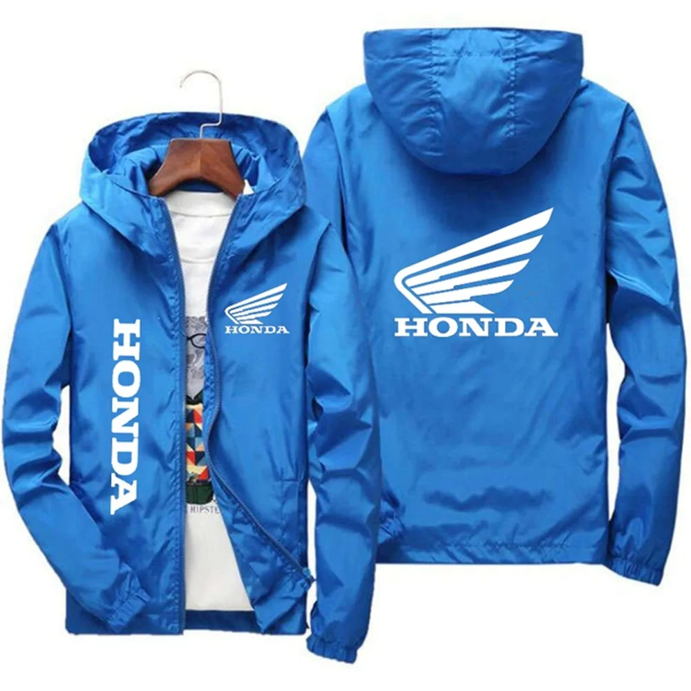 

Новинка, мужская спортивная мотоциклетная гоночная куртка с логотипом Honda на весну и осень, куртка для кемпинга, альпинизма, мотоциклетная куртка WaYK10