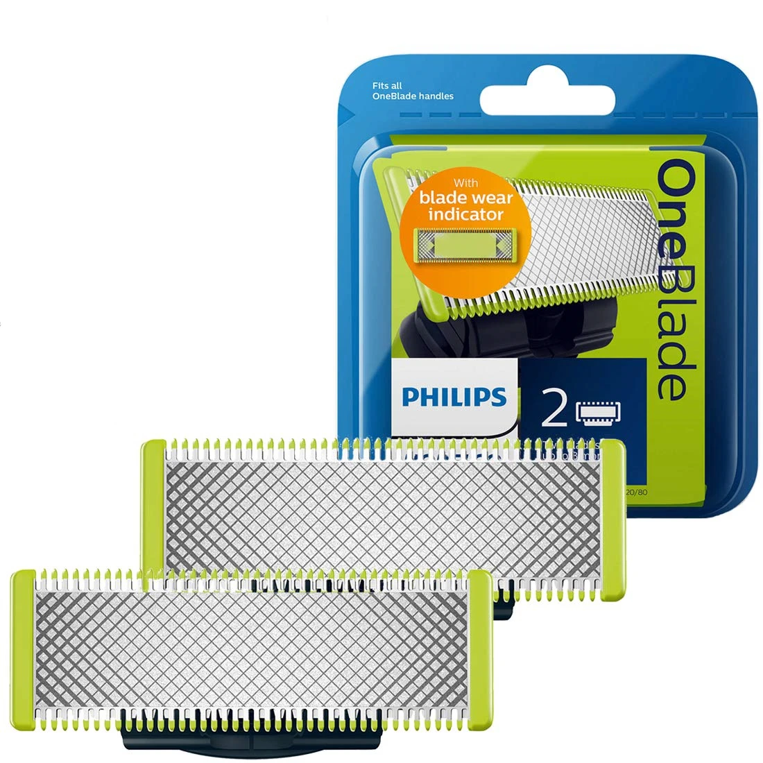 Philips Norelco OneBlade Replaceable Blades for OneBlade QP2520, QP2530, QP2630, Pro QP6510, QP6520 Electric Trimmers
Philips Norelco OneBlade Replaceable Blades for OneBlade QP2520, QP2530, QP2630, Pro QP6510, QP6520 Electric Trimmers