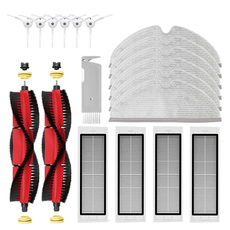 Mop Rag Cloth HEPA Filter Main Side Brush for XiaoMi Roborock S50 S51 S55 S6 S6 Pure Parts Robot Vacuum Cleaner Parts
Mop Rag Cloth HEPA Filter Main Side Brush for XiaoMi Roborock S50 S51 S55 S6 S6 Pure Parts Robot Vacuum Cleaner Parts
