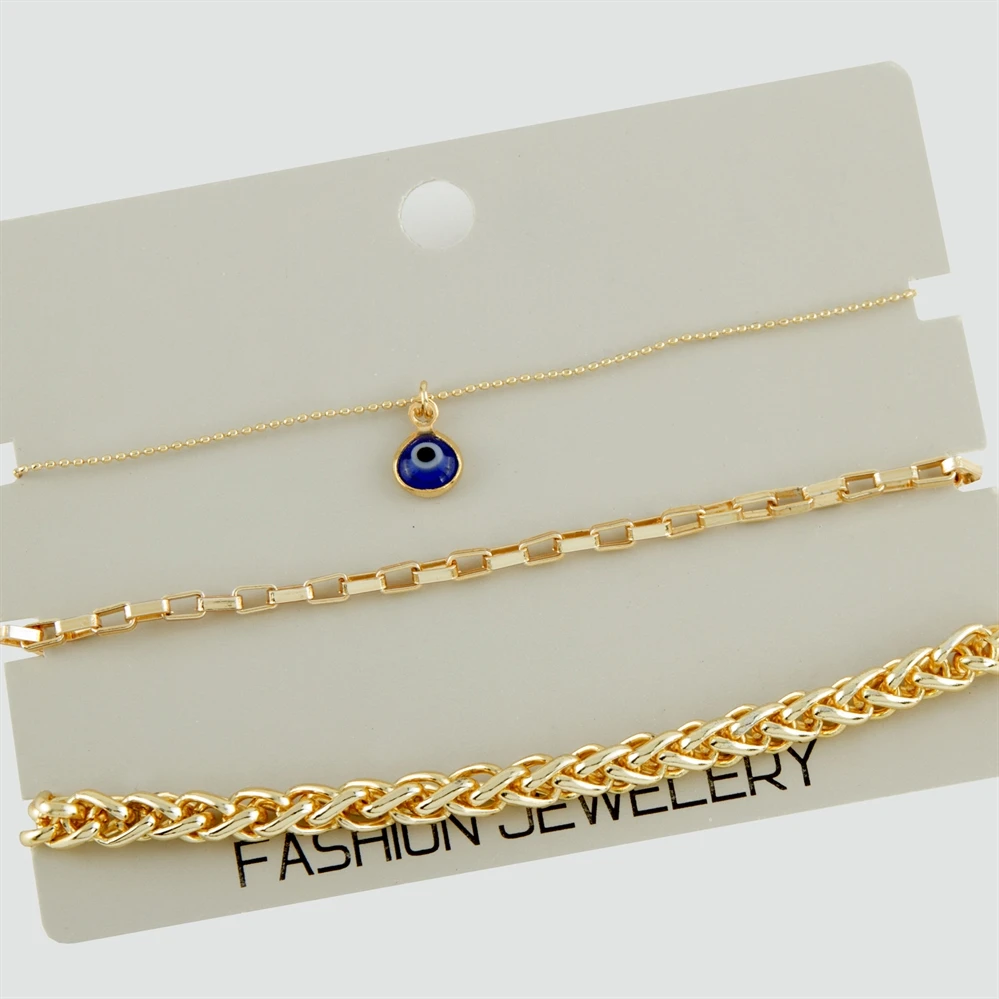 3 pcs luxury chain bracelet