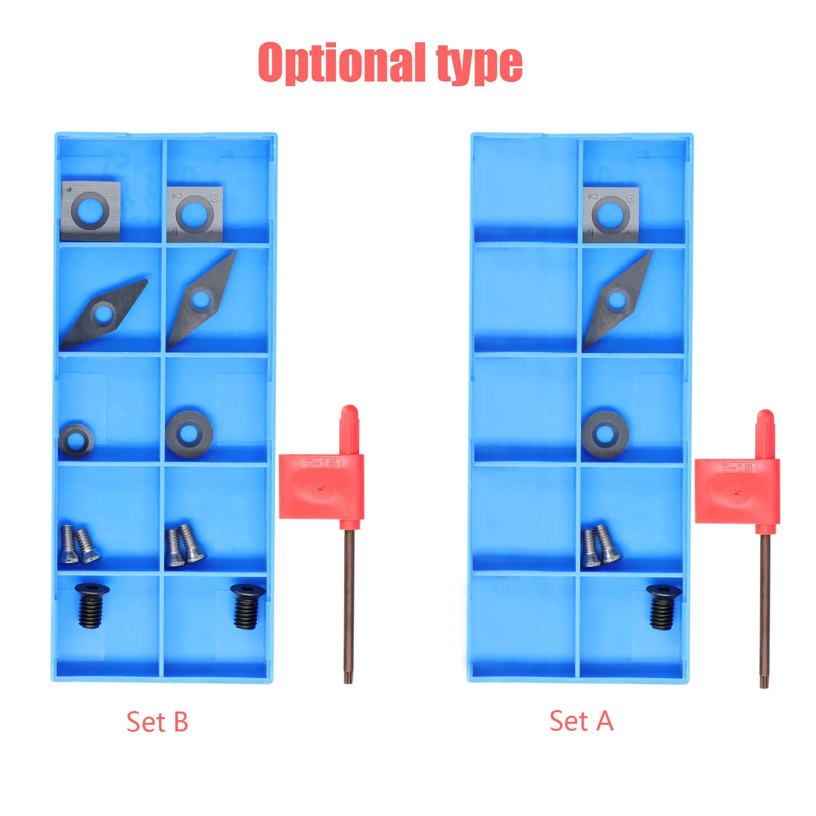 High Hardness Milling Tool Carbide Insert High Efficiency Accessory Quick Cutting Blades Set with Storge Box
High Hardness Milling Tool Carbide Insert High Efficiency Accessory Quick Cutting Blades Set with Storge Box