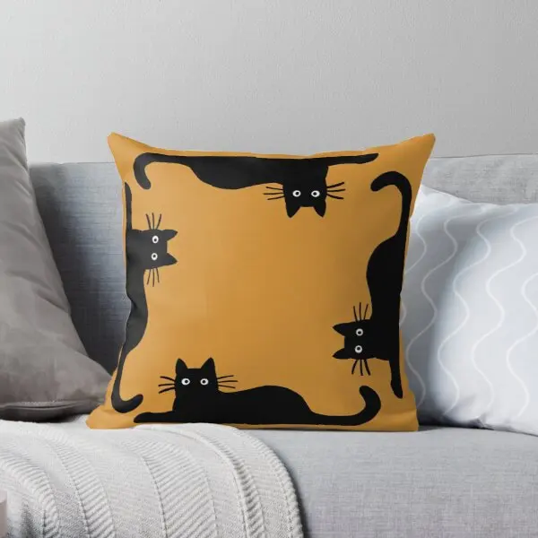Black Cat Printing Throw Pillow Cover Case Fashion Decorative Cushion Bed Sofa Soft Comfort Fashion Car Pillows not include
Black Cat Printing Throw Pillow Cover Case Fashion Decorative Cushion Bed Sofa Soft Comfort Fashion Car Pillows not include