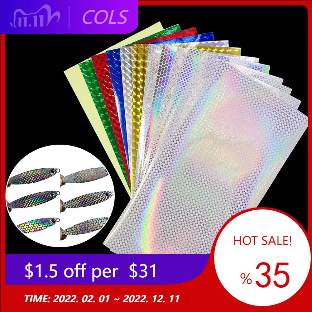 12 Bait Sticker DIY Fish Reflective Holographic Lure Tape Holographic Reflective Belt Fishing Replacement Accessories
12 Bait Sticker DIY Fish Reflective Holographic Lure Tape Holographic Reflective Belt Fishing Replacement Accessories