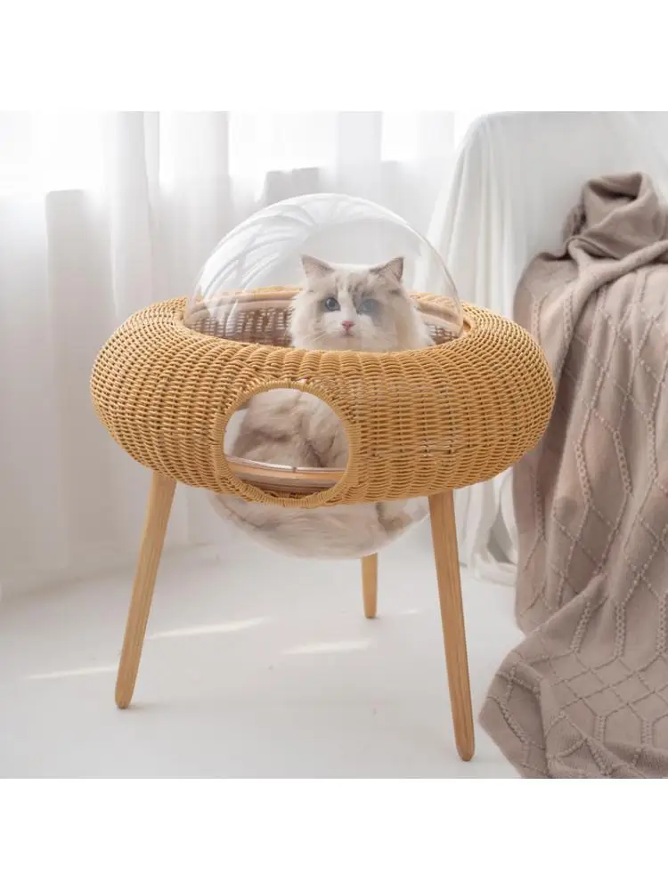 Rattan Cat Litter Four Seasons Universal Cat Bed Odorless Sofa Removable And Washable Pet Supplies
Rattan Cat Litter Four Seasons Universal Cat Bed Odorless Sofa Removable And Washable Pet Supplies