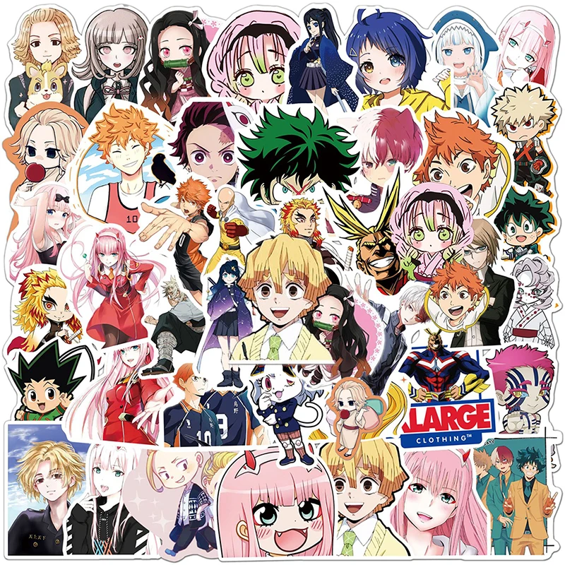 10/30/50pcs Mixed Anime My Hero Academia Darling Stickers For Laptop Luggage Motorcycle Suitcase Skateboard Decal Toys DIY
10/30/50pcs Mixed Anime My Hero Academia Darling Stickers For Laptop Luggage Motorcycle Suitcase Skateboard Decal Toys DIY