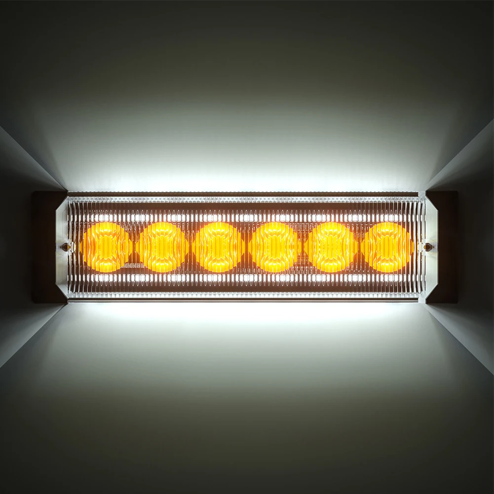 1pc 12V-24V Universal Car LED Strobe Light Auto Signal Lamps Lights Flash Car Side Rear Edge Light 18W Yellow+Red+White
1pc 12V-24V Universal Car LED Strobe Light Auto Signal Lamps Lights Flash Car Side Rear Edge Light 18W Yellow+Red+White