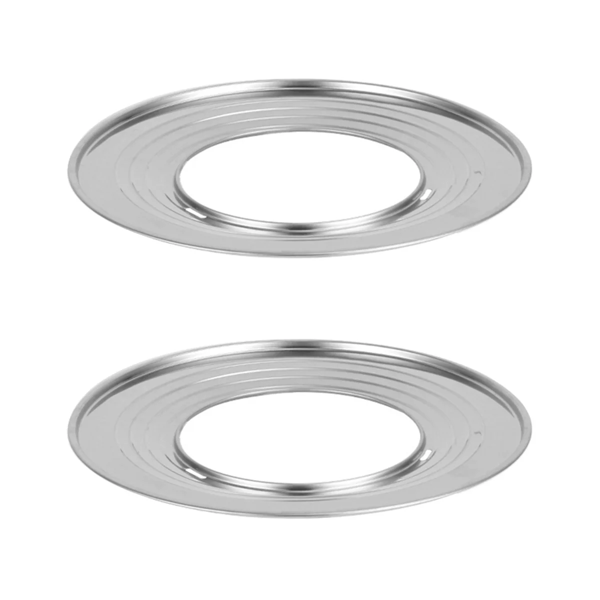 2 pcs Multi-Functional Steamer Rack Kitchen Round Steamer Pot Ring (Silver)
2 pcs Multi-Functional Steamer Rack Kitchen Round Steamer Pot Ring (Silver)