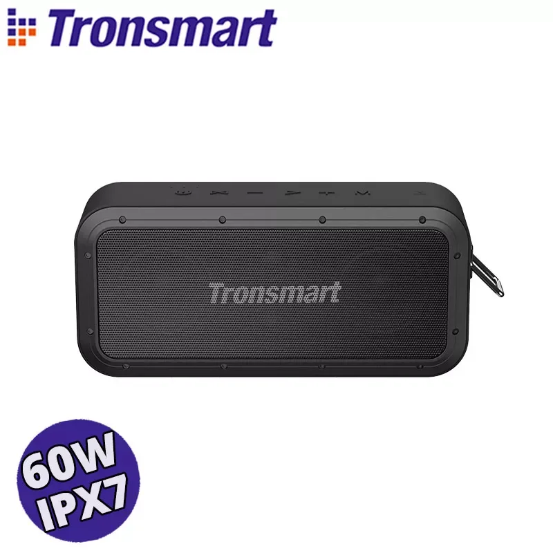 Tronsmart Force Pro 60W Bluetooth Speaker Wireless Speaker with IPX7 Waterproof, Free Storage Bag, Support sync 100+ speakers
Tronsmart Force Pro 60W Bluetooth Speaker Wireless Speaker with IPX7 Waterproof, Free Storage Bag, Support sync 100+ speakers