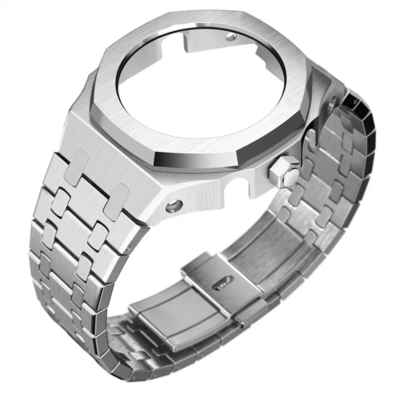 Metal Case and Band for Casioak GMA S2100 Stainless Steel Strap for GSHOCK Smallest GMA 2100 Watch Accessories
Metal Case and Band for Casioak GMA S2100 Stainless Steel Strap for GSHOCK Smallest GMA 2100 Watch Accessories