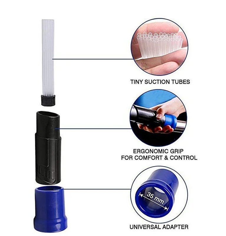 Multi-tube Vacuum Straw Cleaning Brush Tubes Dust Cleaner Remover for Keyboard Car Gap Dust Vacuum Attachment Dirt Clean Tools
Multi-tube Vacuum Straw Cleaning Brush Tubes Dust Cleaner Remover for Keyboard Car Gap Dust Vacuum Attachment Dirt Clean Tools
