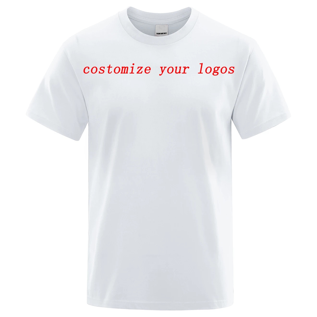 T-shirt Customize Your Logos And Contact With Us (Summer Cotton Tshirt Oversize Breathable Short Sleeve High Quality Brand Tops)
T-shirt Customize Your Logos And Contact With Us (Summer Cotton Tshirt Oversize Breathable Short Sleeve High Quality Brand Tops)