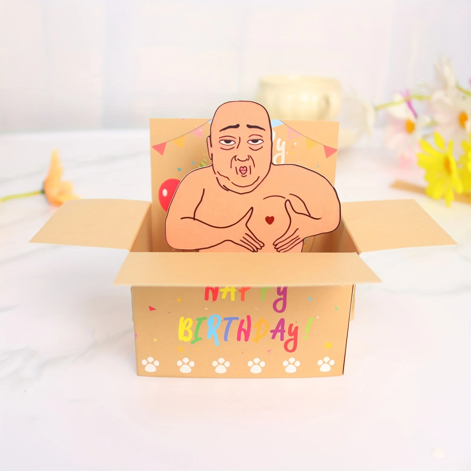 Юмористическая открытка с днем рождения
Юмористическая открытка с днем рождения