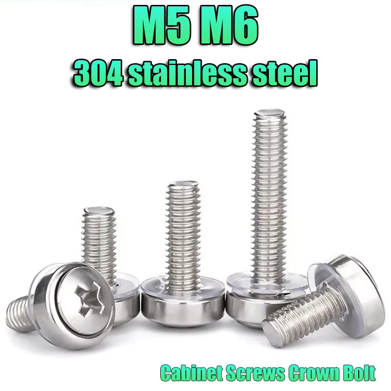 Винты-кронштейны Crown Bolt M5 M6 нержавеющая сталь 304
Винты-кронштейны Crown Bolt M5 M6 нержавеющая сталь 304