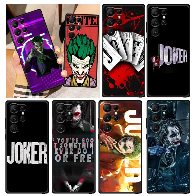 Cool Movie Joker Art Phone Case For Samsung Galaxy S22 S21 S20 FE S10 S10E S9 S8 Plus Ultra Pro Lite S7 Edge Black FUndas
Cool Movie Joker Art Phone Case For Samsung Galaxy S22 S21 S20 FE S10 S10E S9 S8 Plus Ultra Pro Lite S7 Edge Black FUndas