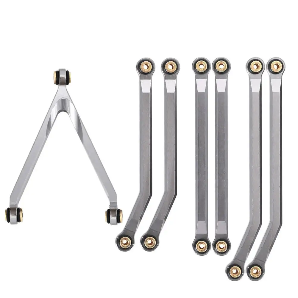 Cnc Aluminum High Clearance Chassis Links Set For 1/24 Rc Crawler Lwb 133.7mm Axial Scx24 Axi00001 C10 Axi00002 For Jlu
Cnc Aluminum High Clearance Chassis Links Set For 1/24 Rc Crawler Lwb 133.7mm Axial Scx24 Axi00001 C10 Axi00002 For Jlu