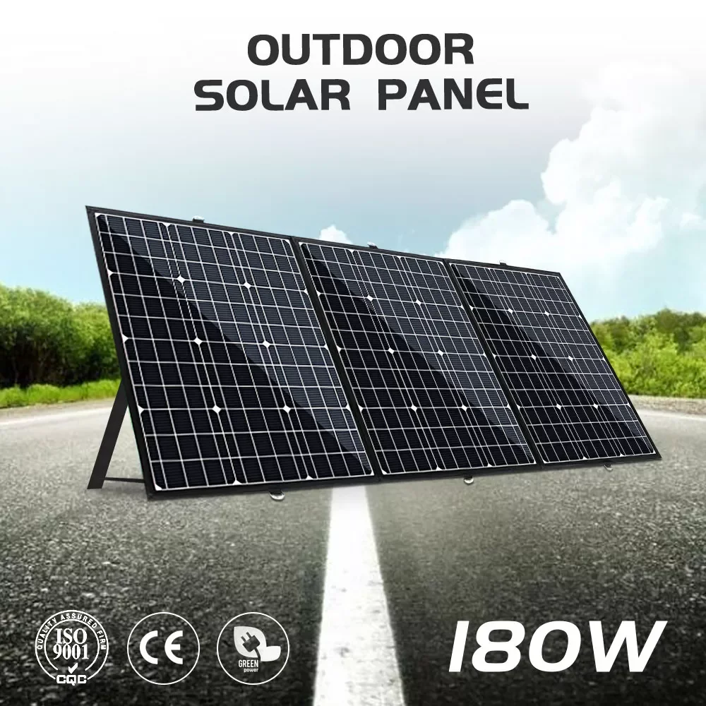 NEW 180W(3PCS x 60W )Foldable Solar Panel China 18V 20A 12V/24V Controller Panel Solar Easy to Carry Cell/System Charger 120W 30
NEW 180W(3PCS x 60W )Foldable Solar Panel China 18V 20A 12V/24V Controller Panel Solar Easy to Carry Cell/System Charger 120W 30