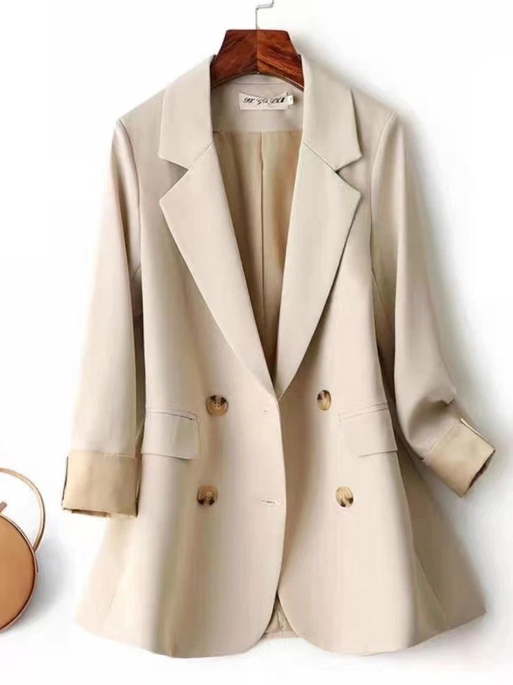 Black Blazers for Women 2023 Korean Fashion Chic Elegant Casual Autumn Office Lady Solid Long Sleeve Suit Clothing Coat Jacket
Black Blazers for Women 2023 Korean Fashion Chic Elegant Casual Autumn Office Lady Solid Long Sleeve Suit Clothing Coat Jacket
