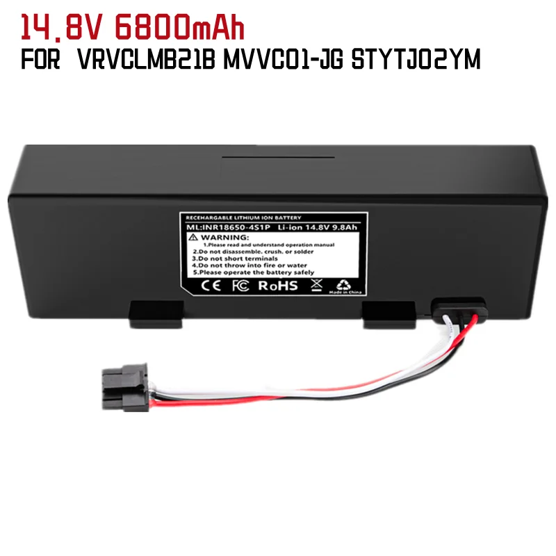 Original Akku Viomi V3 V2 Pro VRVCLMB21B MVVC01-JG STYTJ02YM Roboter Staubsauger 14,8 V 9800mAh
Original Akku Viomi V3 V2 Pro VRVCLMB21B MVVC01-JG STYTJ02YM Roboter Staubsauger 14,8 V 9800mAh
