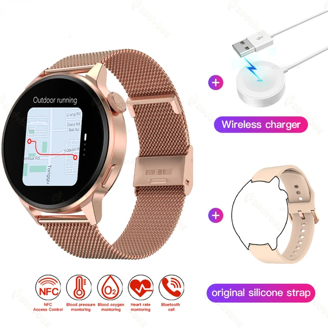 2022 New NFC Smart Watch Women Bluetooth Call Sport GPS Track Watches Men Wireless Charging ECG PPG Smartwatch For Android IOS
2022 New NFC Smart Watch Women Bluetooth Call Sport GPS Track Watches Men Wireless Charging ECG PPG Smartwatch For Android IOS