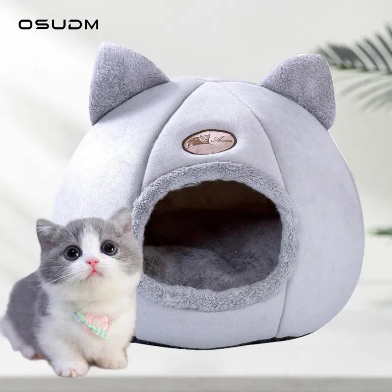 OSUDM Winter Plush Cat Bed Deep Sleep Small Cat Dog House Warm Comfort Cushion Cozy Cave Nest Bed Mat Basket Indoor Pet Supplies
OSUDM Winter Plush Cat Bed Deep Sleep Small Cat Dog House Warm Comfort Cushion Cozy Cave Nest Bed Mat Basket Indoor Pet Supplies