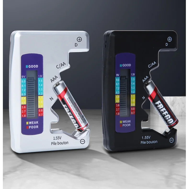 Digital Battery Tester LCD Display AA/AAA/9V/1.5V Button Cell Battery Capacity Check Detector Capacitance Diagnostic Tool
Digital Battery Tester LCD Display AA/AAA/9V/1.5V Button Cell Battery Capacity Check Detector Capacitance Diagnostic Tool
