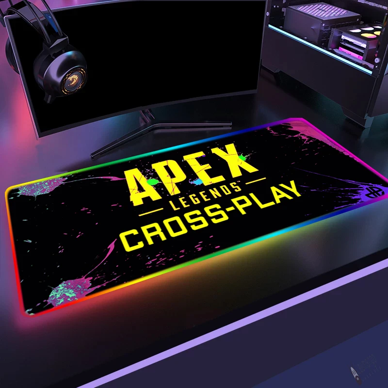 Большой коврик для мыши Apex Legends, игровой коврик для мыши RGB, компьютерный игровой коврик, милые аксессуары для игр, коврик для мыши Varmilo
Большой коврик для мыши Apex Legends, игровой коврик для мыши RGB, компьютерный игровой коврик, милые аксессуары для игр, коврик для мыши Varmilo