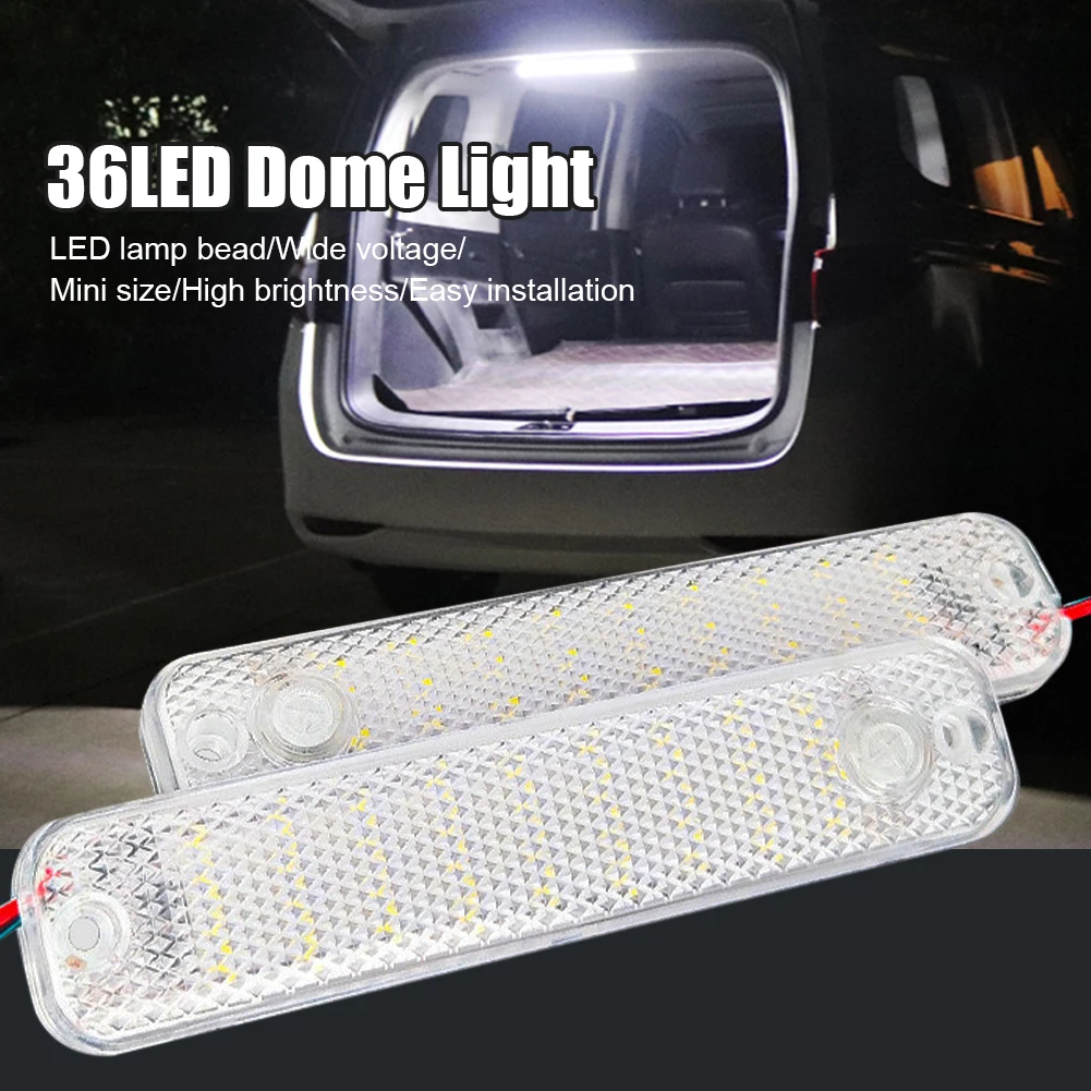 12V-85V 36LED Car Interior Light Truck Dome Light With Independent Switch Night Reading Ceiling Light For Car RV Truck Marine
12V-85V 36LED Car Interior Light Truck Dome Light With Independent Switch Night Reading Ceiling Light For Car RV Truck Marine
