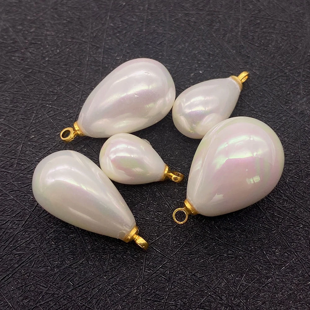 3pcs Natural Shell Pendant Water Drop Pendants for DIY Jewelry Making Bracelet Necklace Earrings Teardrop Shell Charms Accessory
3pcs Natural Shell Pendant Water Drop Pendants for DIY Jewelry Making Bracelet Necklace Earrings Teardrop Shell Charms Accessory