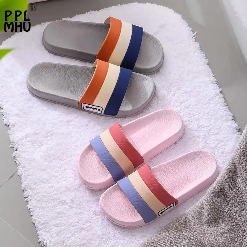 Striped Summer Women Slippers 2022 Fashion New Open Toes Comfor Light Beach Shoes PVC Non-Slip Home Bathroom Designer Slides
Striped Summer Women Slippers 2022 Fashion New Open Toes Comfor Light Beach Shoes PVC Non-Slip Home Bathroom Designer Slides