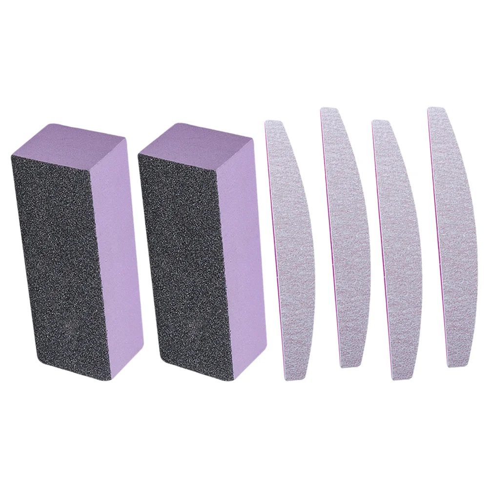 6pcs Side Sponge Nail Buffers Sanding Blocks Nail Files Manicure Polishing Tools )
6pcs Side Sponge Nail Buffers Sanding Blocks Nail Files Manicure Polishing Tools )