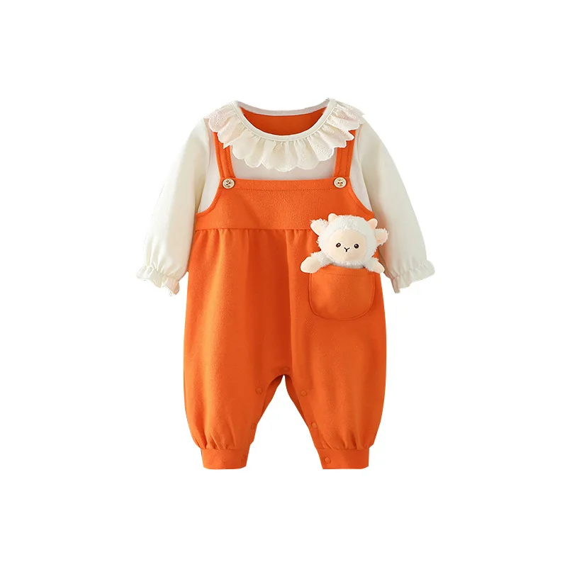 Spring and Autumn Children's Clothing Infant One-piece 3D Animal Suspenders Toddler Romper Kids Bodysuits Baby Girl Clothes
Spring and Autumn Children's Clothing Infant One-piece 3D Animal Suspenders Toddler Romper Kids Bodysuits Baby Girl Clothes
