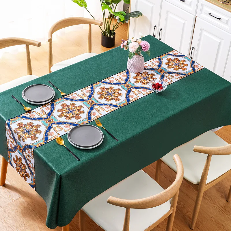 PVC tablecloth waterproof and oil disposable tablecloth national wind table cloth_AN1006
PVC tablecloth waterproof and oil disposable tablecloth national wind table cloth_AN1006