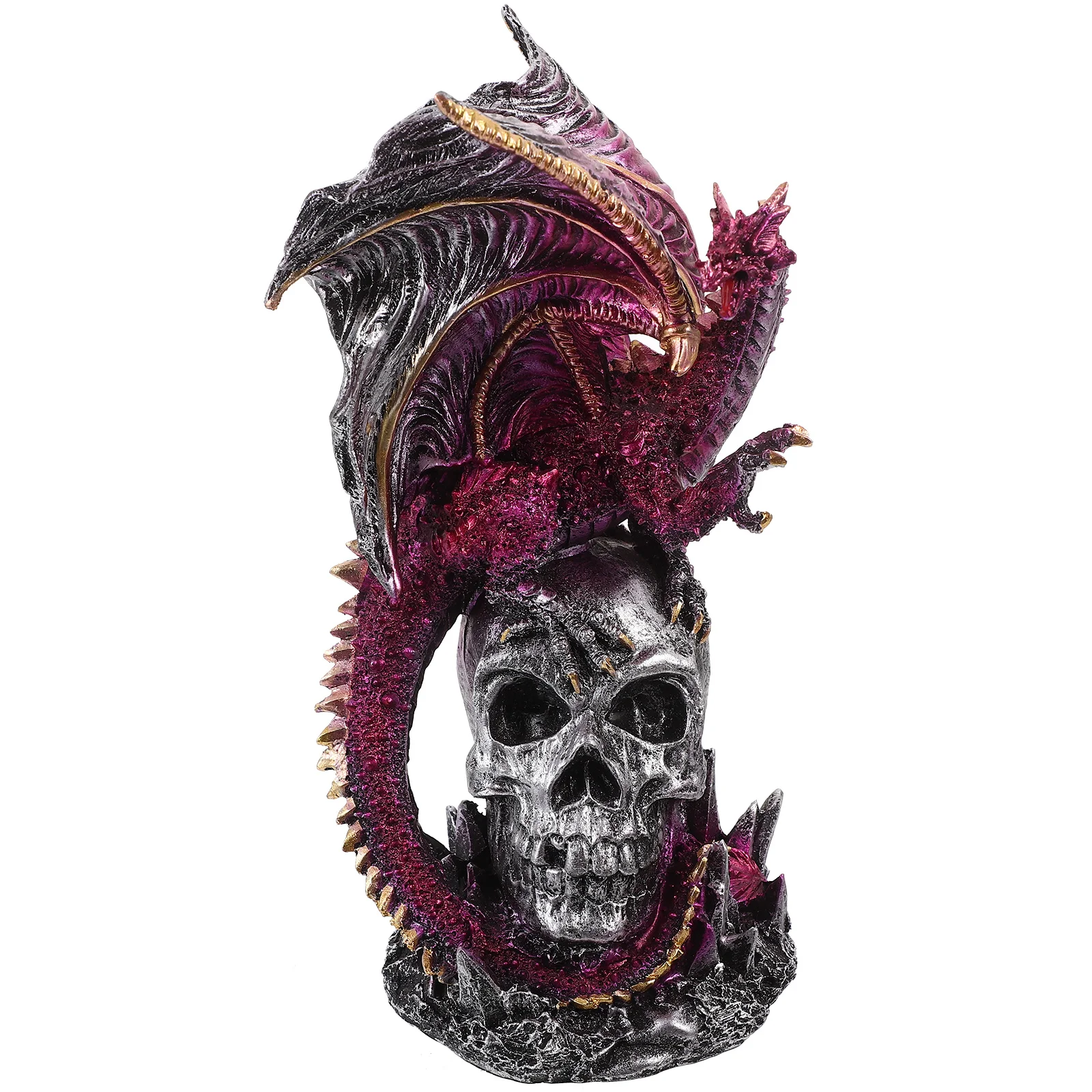 Household Gothic Decoration Dragon Statue Home Figurine Halloween Crafts Resin Office
Household Gothic Decoration Dragon Statue Home Figurine Halloween Crafts Resin Office