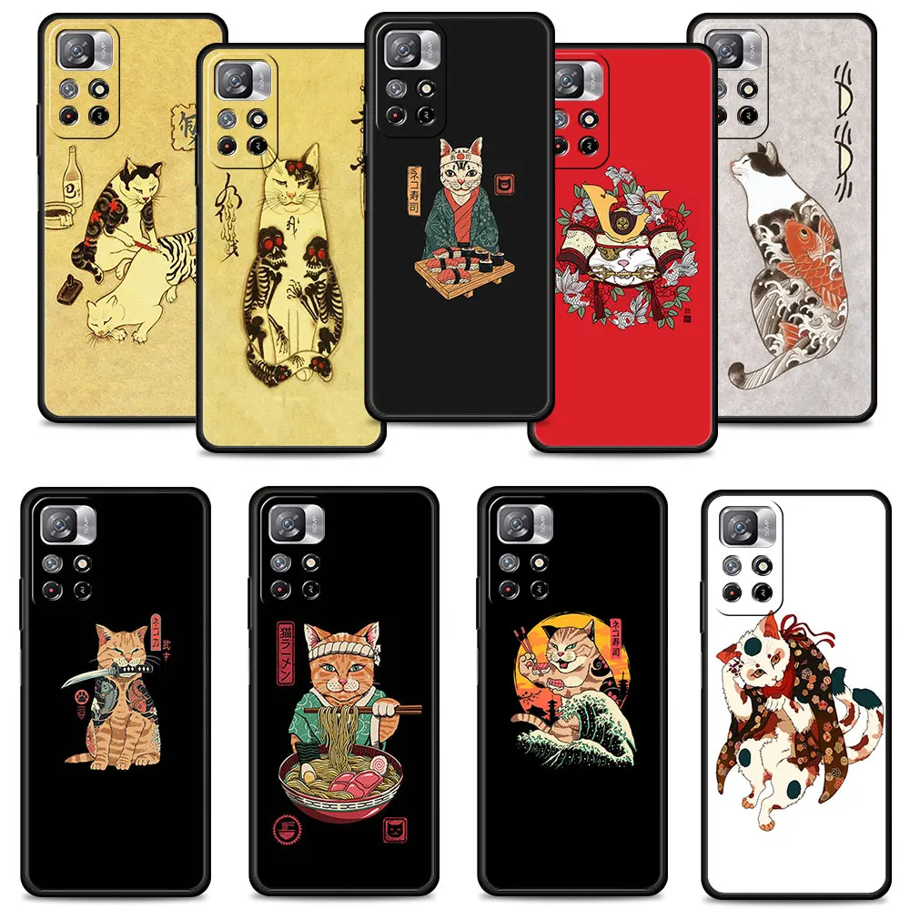 Japanese cat art Phone Funda For Xiaomi Redmi 9 9A 7 9C 8 10 K40 11 Pro 9S 9T K40S 8T 10C Soft Celular
Japanese cat art Phone Funda For Xiaomi Redmi 9 9A 7 9C 8 10 K40 11 Pro 9S 9T K40S 8T 10C Soft Celular