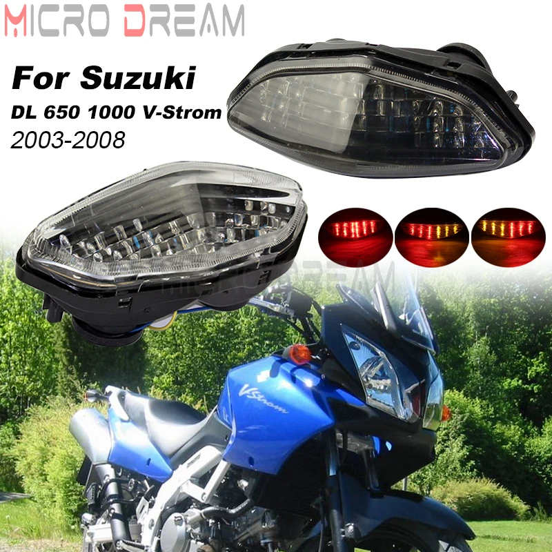 Motorbike LED Tail Light With Turn Signal Stop Brake Lights For Suzuki DL 650 1000 V-Strom 2003-2008 Motorcycle LED Taillight
Motorbike LED Tail Light With Turn Signal Stop Brake Lights For Suzuki DL 650 1000 V-Strom 2003-2008 Motorcycle LED Taillight