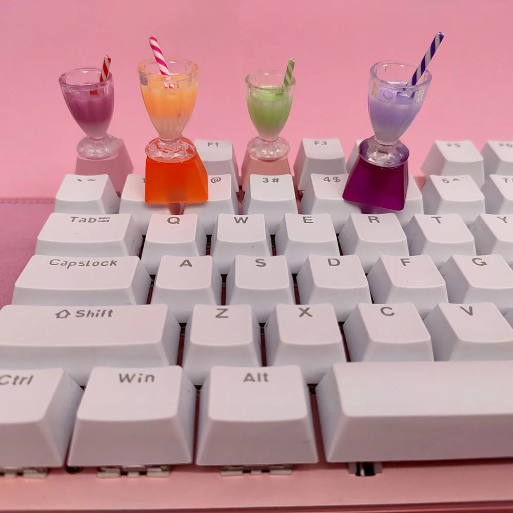 Milk Tea Drink Goblet Model Personality Handmade Esc Diy Cherry Keycap Kawaii Cute Pink Purple Keycaps For Machanical Keyboard
Milk Tea Drink Goblet Model Personality Handmade Esc Diy Cherry Keycap Kawaii Cute Pink Purple Keycaps For Machanical Keyboard