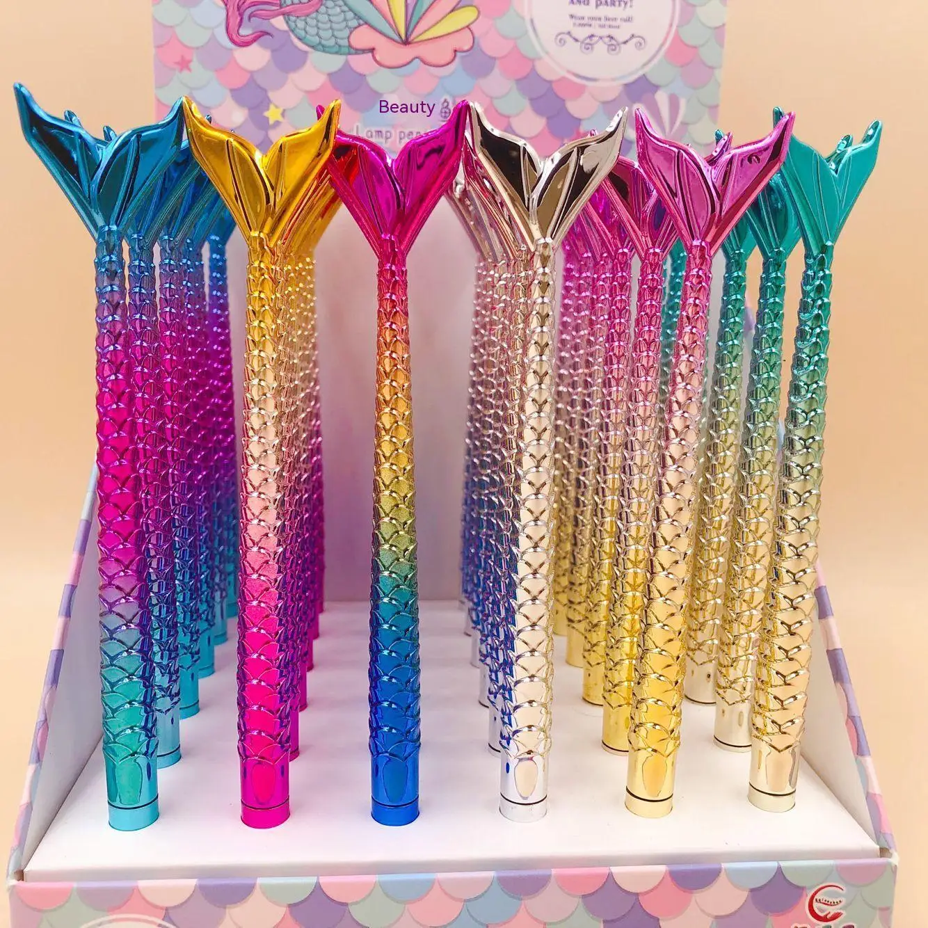 Stationery 36pcs Gel Pens Wholesale Mermaid 0.5mm Black Boxed Pen Writing Tools Kawaii Office Signature Students Birthday Gifts
Stationery 36pcs Gel Pens Wholesale Mermaid 0.5mm Black Boxed Pen Writing Tools Kawaii Office Signature Students Birthday Gifts