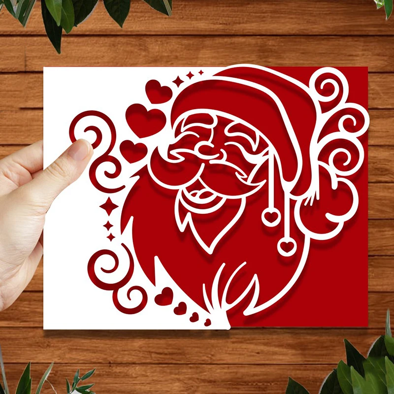 Santa Heart Invitation Cutting Dies Christmas Metal Cutting Dies Stencils Die Cut for DIY Scrapbooking Album Paper Card Embossin
Santa Heart Invitation Cutting Dies Christmas Metal Cutting Dies Stencils Die Cut for DIY Scrapbooking Album Paper Card Embossin
