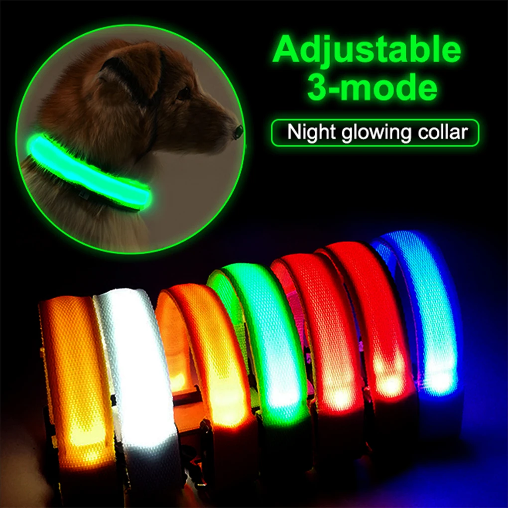 USB Charging Led Dog Collar Anti-Lost/Avoid Car Accident Collar For Dogs Puppies Dog Collars Leads LED Supplies Pet Products
USB Charging Led Dog Collar Anti-Lost/Avoid Car Accident Collar For Dogs Puppies Dog Collars Leads LED Supplies Pet Products