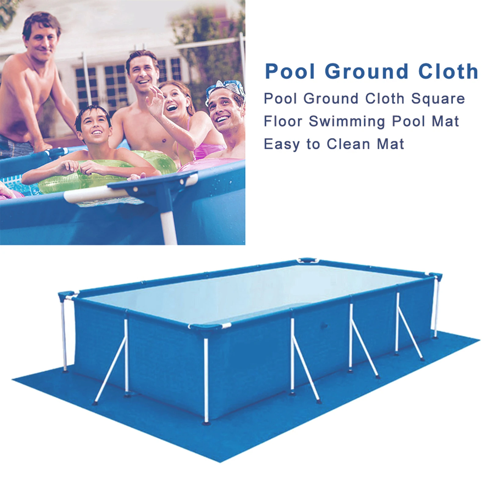 Above Ground Pool Ground Cloth Pool Inflatable Cover Accessory Swimming Pool Floor Cloth Ground Fabric Ground Cover For Pool 
Above Ground Pool Ground Cloth Pool Inflatable Cover Accessory Swimming Pool Floor Cloth Ground Fabric Ground Cover For Pool