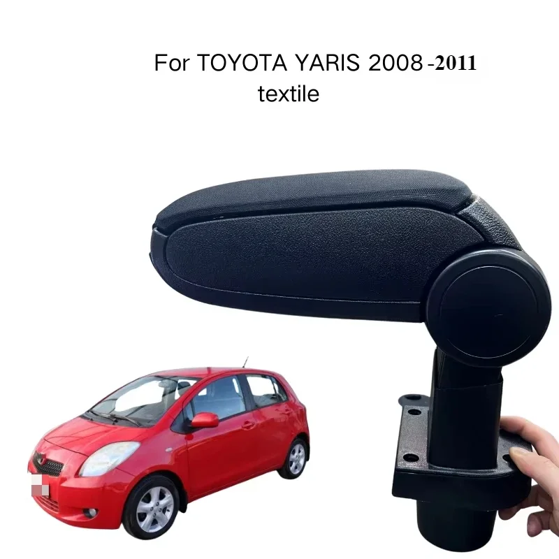 Подлокотник для TOYOTA YARIS 2008-2011, текстильный ящик для хранения на центральной консоли, автомобильные аксессуары, удобное вождение
Подлокотник для TOYOTA YARIS 2008-2011, текстильный ящик для хранения на центральной консоли, автомобильные аксессуары, удобное вождение