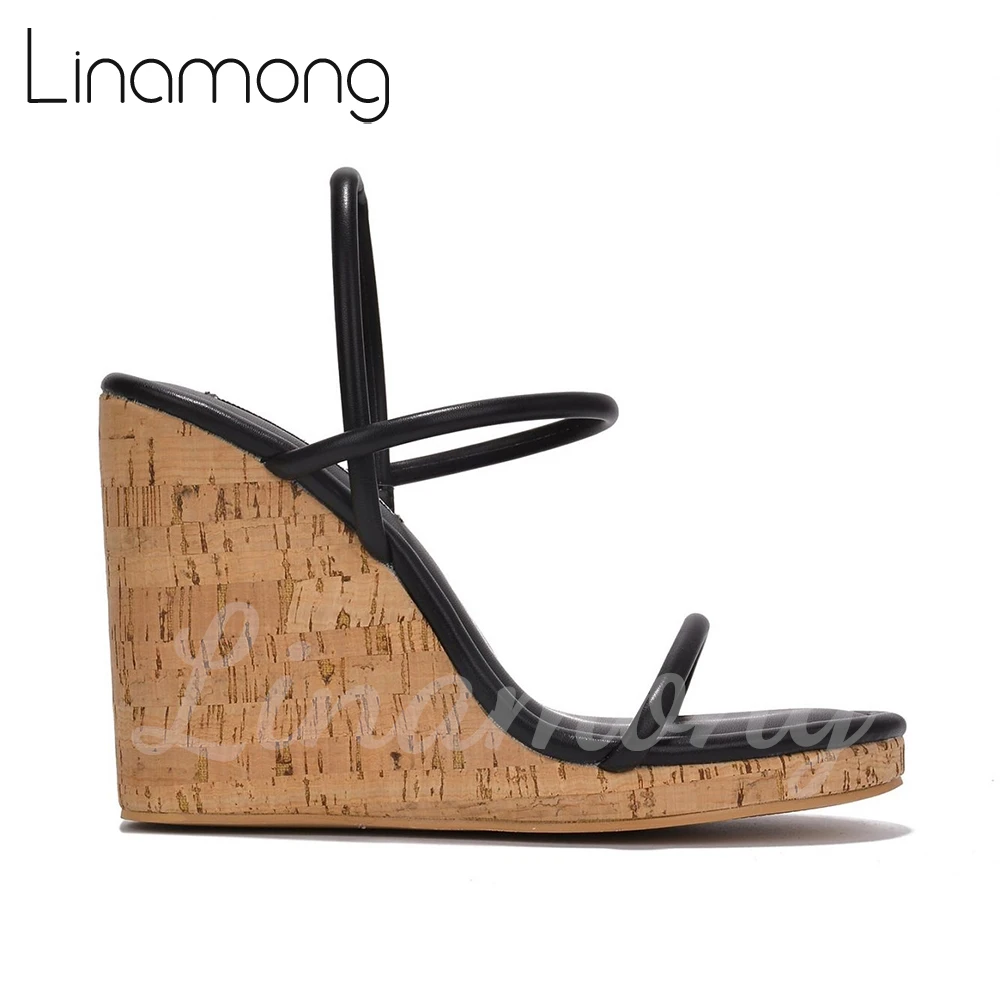 Wood Grain Rhinestone Sandals Wedge Platform Summer Shoes Leather Slip On High Heel Sandals for Women Luxurious Style Shoes New
Wood Grain Rhinestone Sandals Wedge Platform Summer Shoes Leather Slip On High Heel Sandals for Women Luxurious Style Shoes New